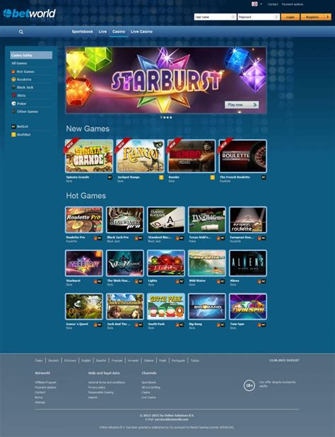 Betworld casino online